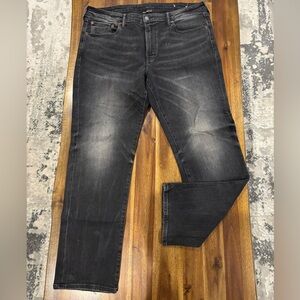 American Eagle Next Level Flex Men's Black Denim Jeans 38x32